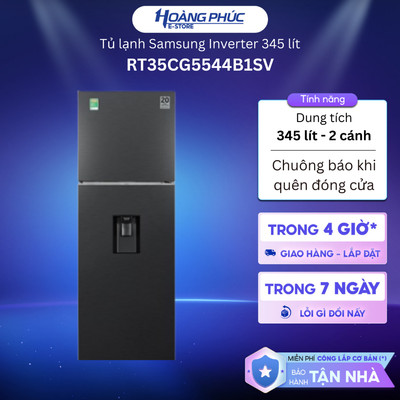Tủ Lạnh Samsung Inverter 345 Lít RT35CG5544B1SV {Toàn Quốc}