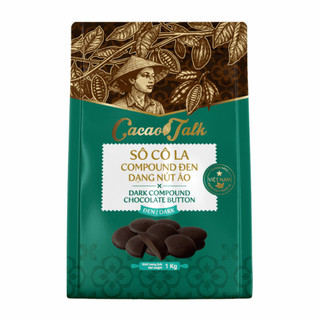 Socola đen cacatalk cúc áo 100g