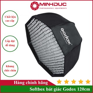 Softbox tản sáng Godox bát giác 95cm Hàng chính hãng