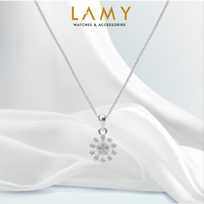 Dây chuyền bạc LAMY Star Snowflake Silver Necklace 6093
