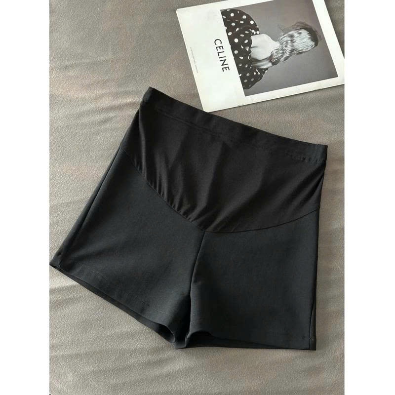 Quần đùi short bầu biker dance có đáp bụng umi đẹp bầu mặc thoải mái tôn dáng có bigsize