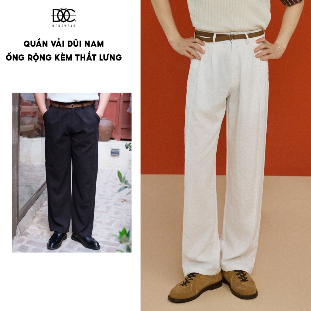 QUẦN VẢI ĐŨI NAM ĐỘC MENSWEAR - QV214