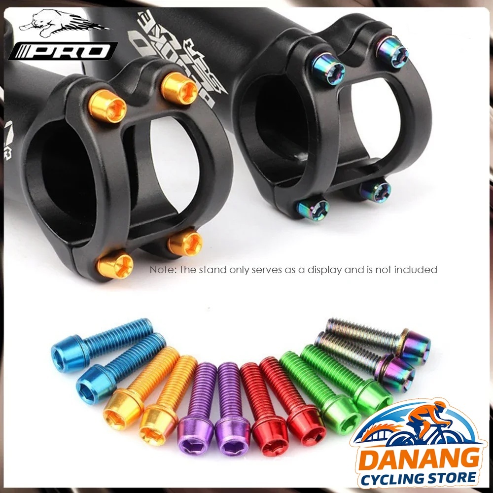 Bộ 6 Ốc Pô Tăng Xe Đạp IIIPRO M5x18mm – Ốc Vít Thép Bền, Chuẩn Stem