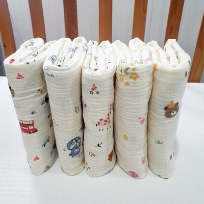 Chăn đắp trẻ em muslin TILO 4 lớp ấm áp và mềm mịn, dùng được quanh năm từ sơ sinh