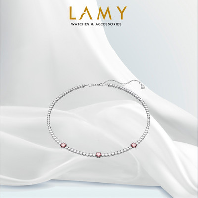 Dây chuyền LAMY Crystal Matrix Tennis Pink Necklace 6187