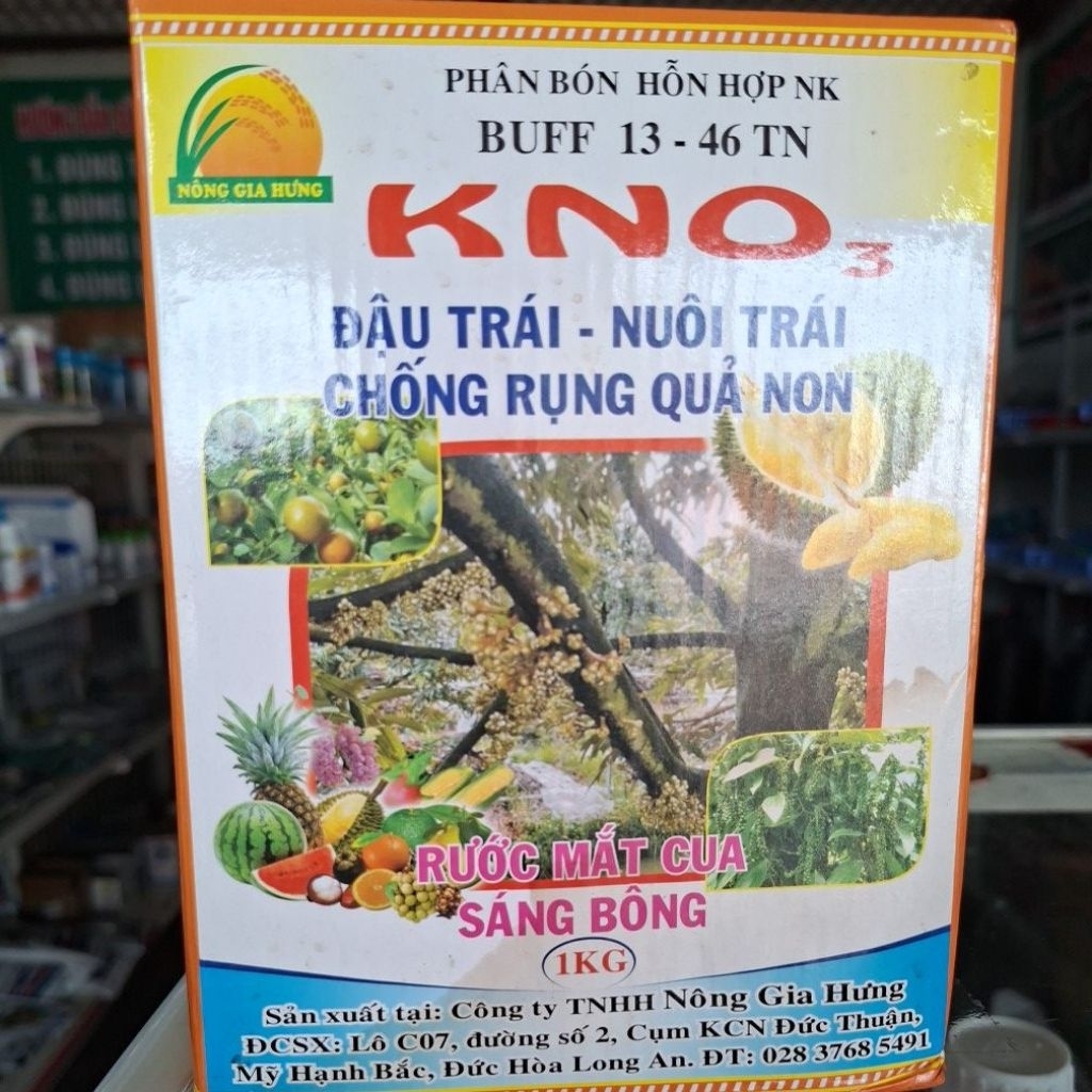 KN03 đậu trái nuôi trái chống rụng quả non