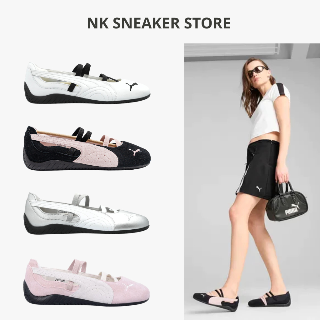 Giày Sneaker PM Speedcat Ballet Chính Hãng - Sneaker Basic Nữ - Kiểu dáng Nữ Tính Nhẹ Nhẹ Nhàng