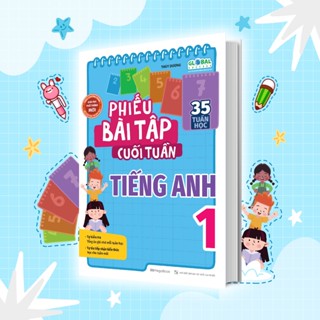 Sách Phiếu Bài Tập Cuối Tuần Tiếng Anh Lớp 1 (Global)
