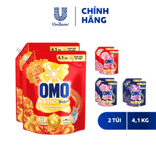 Combo 2 Nước giặt OMO Matic Hương Nước Hoa Comfort 4.1KG (túi)