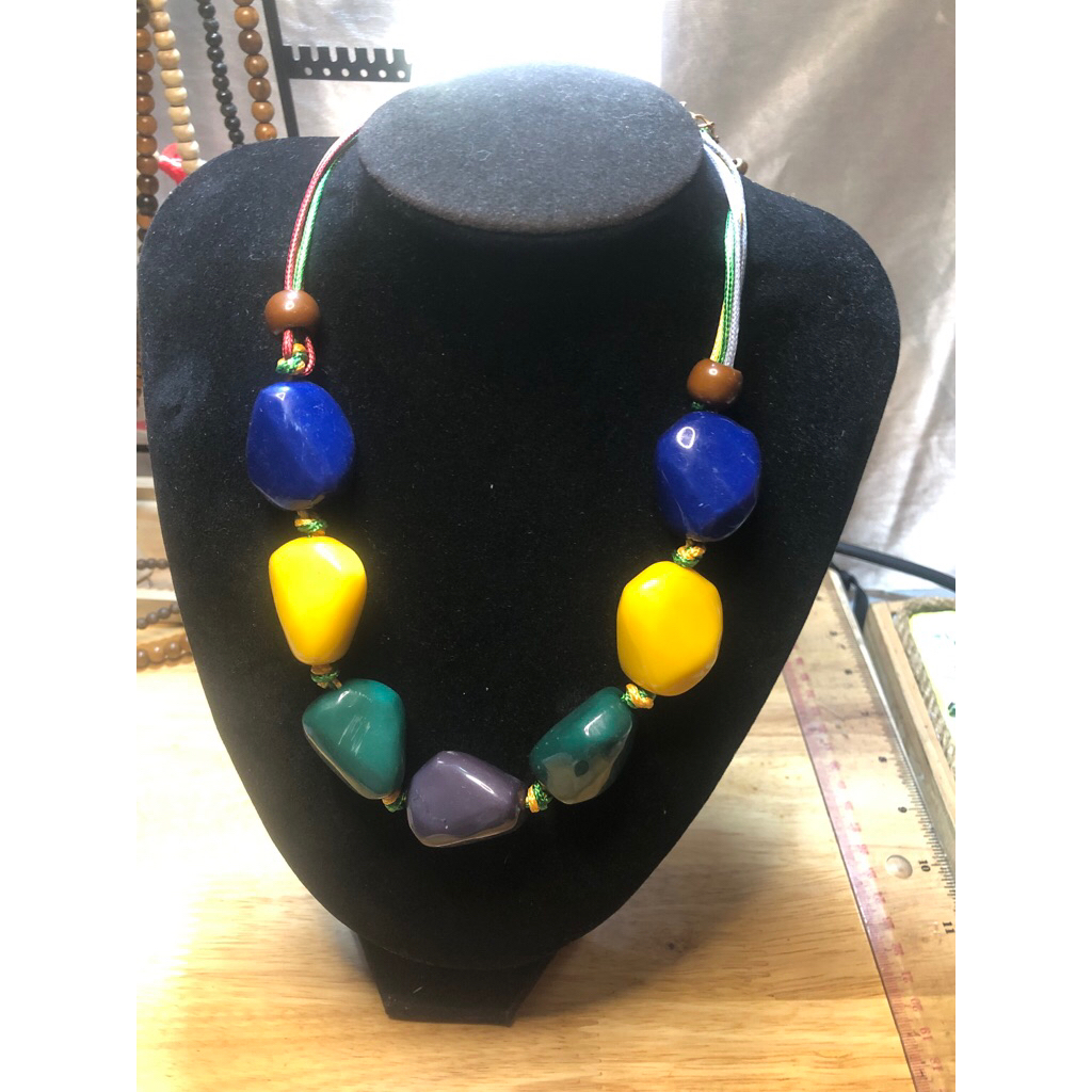 < Andy Shop> Dây chuyền kiểu đá nhiều màu