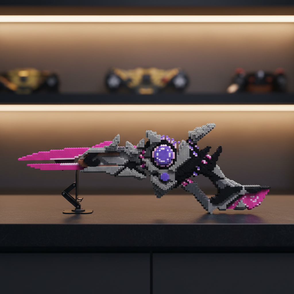 Mô Hình Free Fire M1887 Vũ Trụ Hủy Diệt – Lắp Ráp Trưng Bày Cực Chất - Kích thước 87cm