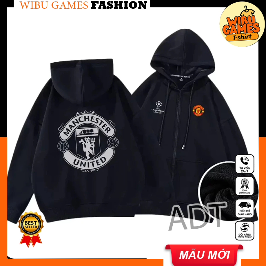 Áo Hoodie In hình Logo Manchester United - Kira MC -  Hoạt Hình sanrio cinnamoroll Thời Trang Thu Đô