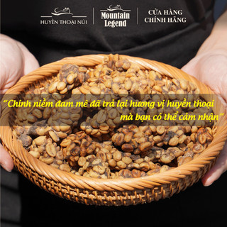 Cà Phê Chồn Cao Cấp Mountain Legend - 10% Real Civet Robusta & 90% Selected BeansFine Robusta - Hộp 200g - Tặng Phin