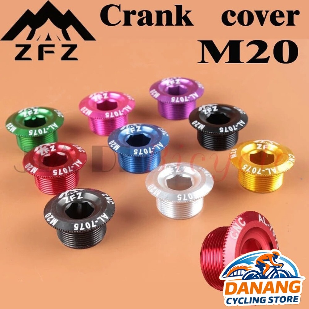 Ốc Vặn Đùi Đĩa Trục Rỗng ZFZ M15/M18/M20 – Nắp Siết Crank Xe Đạp