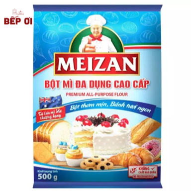 Bột Mì Đa Dụng làm bánh hiệu Meizan