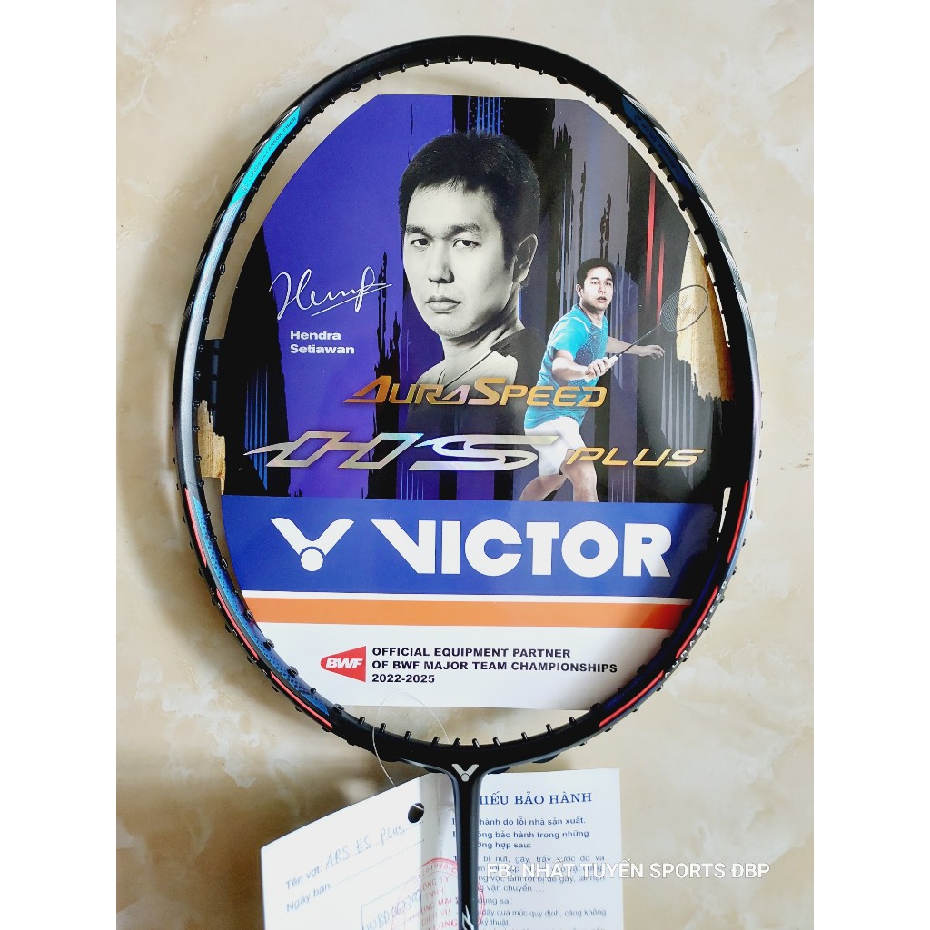 Vợt cầu lông Victor AURASPEED HYPERSONIC PLUS / ARS-HS PLUS C (Chính hãng)