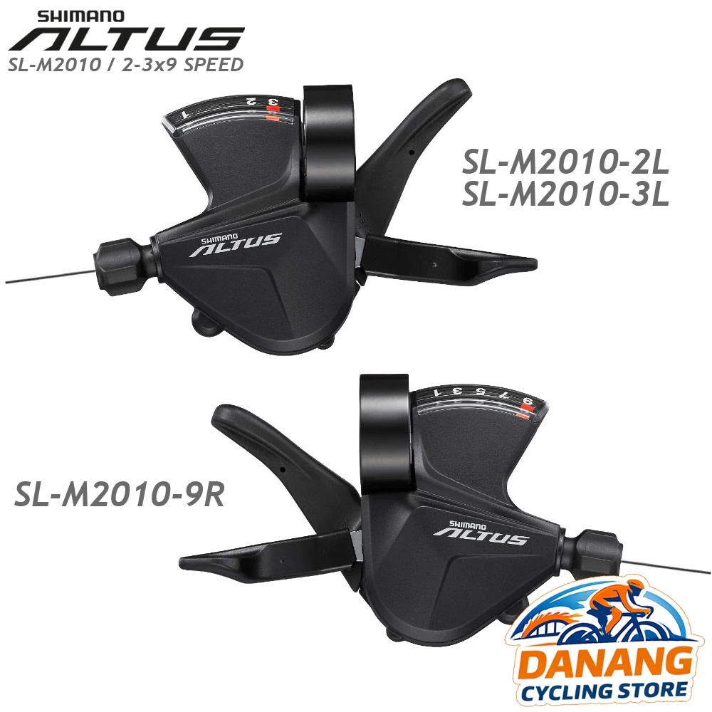 Tay Đề Bấm Xả Xe Đạp SHIMANO Altus SL M2010 2x9/3x9 Tốc Độ