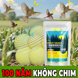 🐦Chim không quay lại🐦Viên đuổi chim hiệu quả – Đuổi chim, chống làm tổ 1 túi 10 viên an toàn cho gia đình