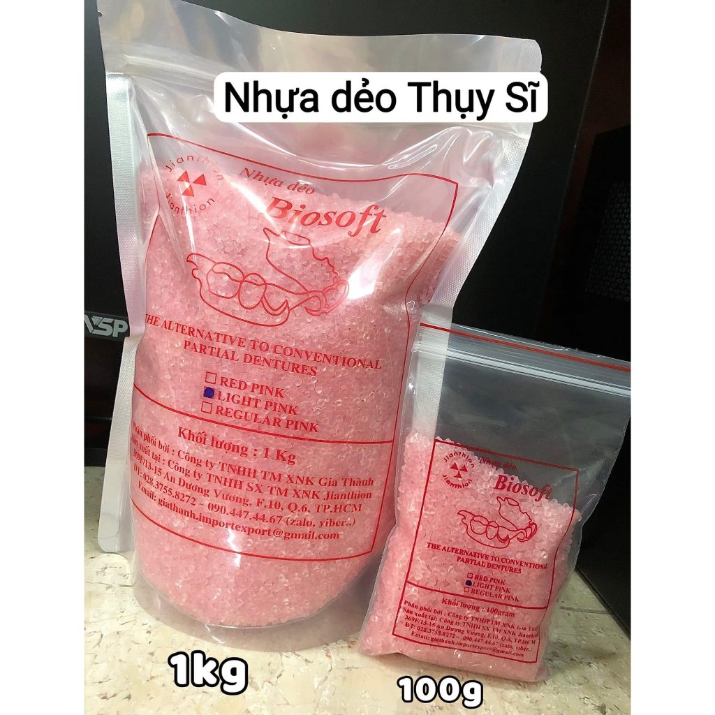 Nhựa dẻo Biosoft - Thuỵ Sĩ