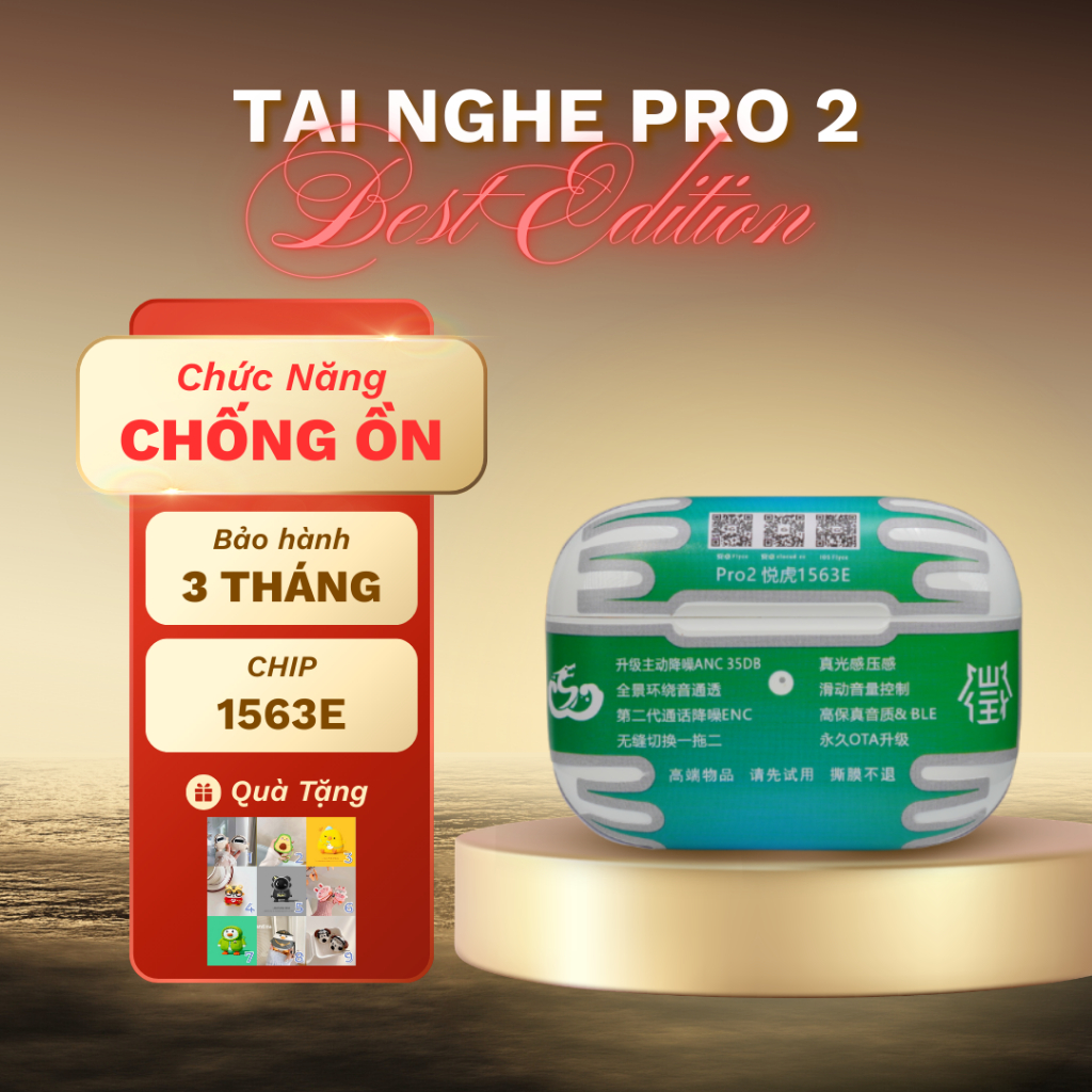 [ TẶNG ỐP 4D ] Tai Nghe LAB PRO 2 CAO CẤP CHIP 1563E | CHỐNG ỒN CHỦ ĐỘNG | Chính Hãng LAB