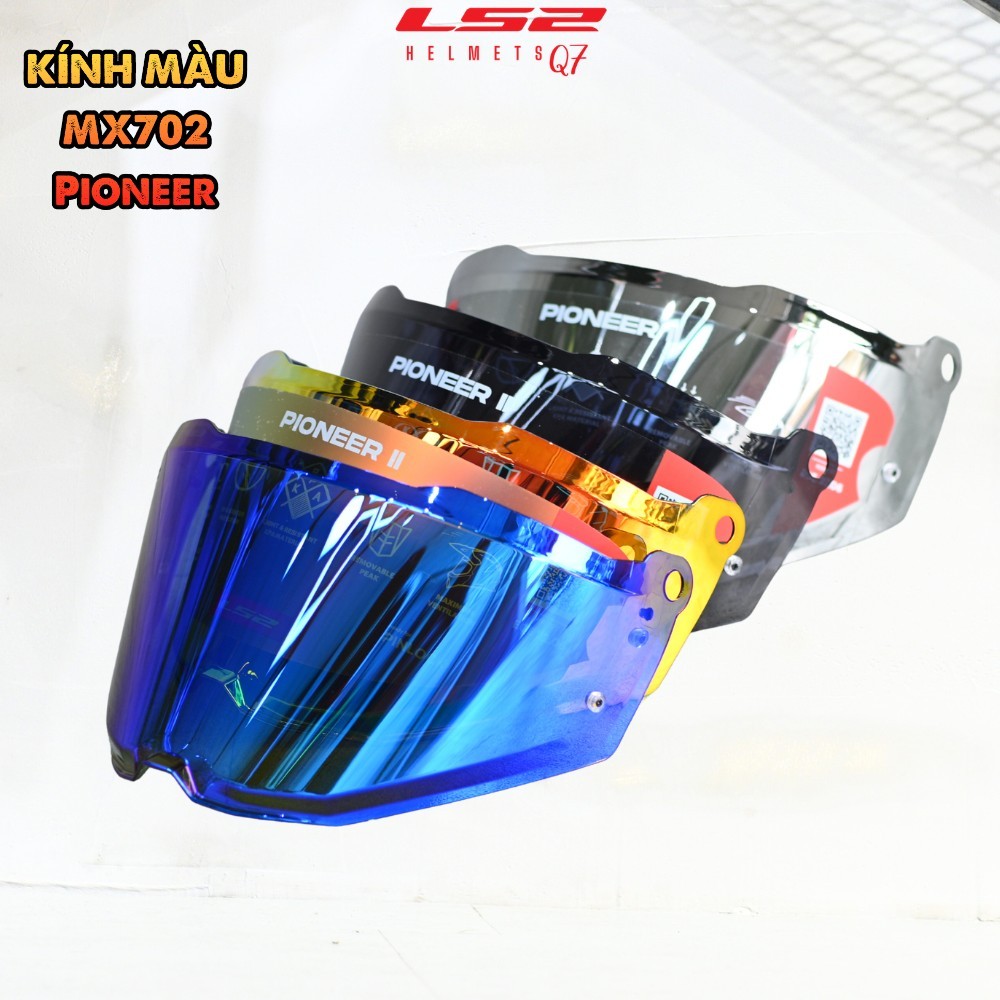 Kính Màu Gắn Mũ LS2 MX702 (Chỉ kính không mũ)