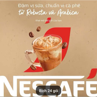 Nescafe Sữa X2 Vị Sữa Cao Cấp Thơm Ngon Từng Giọt (25gói x 24gram Cao Cấp) DATE MỚI