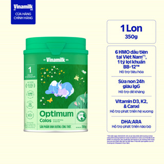 Hộp Sữa Non Vinamilk Optimum Colos 1 Hộp 350g (sữa bột cho trẻ từ 0 - 1 tuổi)