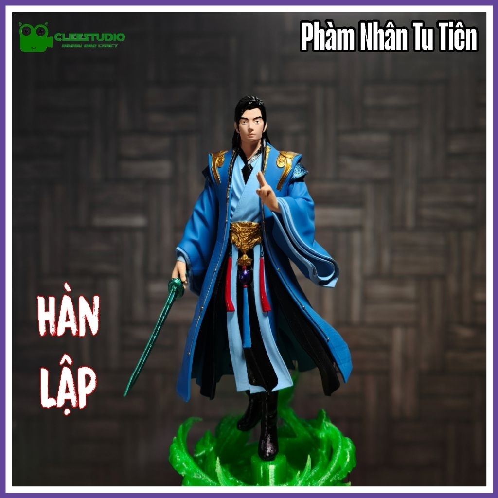 Mô hình nhân vật Hàn Lập,HanLi,phàm nhân tu tiên truyện,im resin 3D chất lượng cao