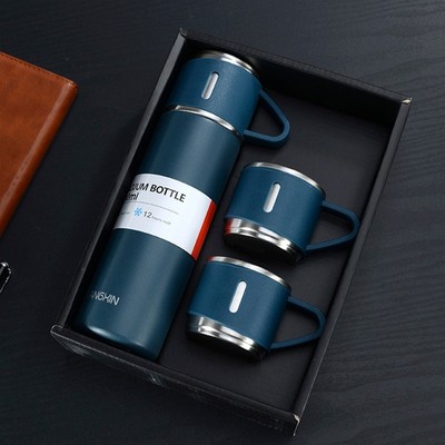 [Gift] Bình giữ nhiệt 500ml, kèm 2 cốc