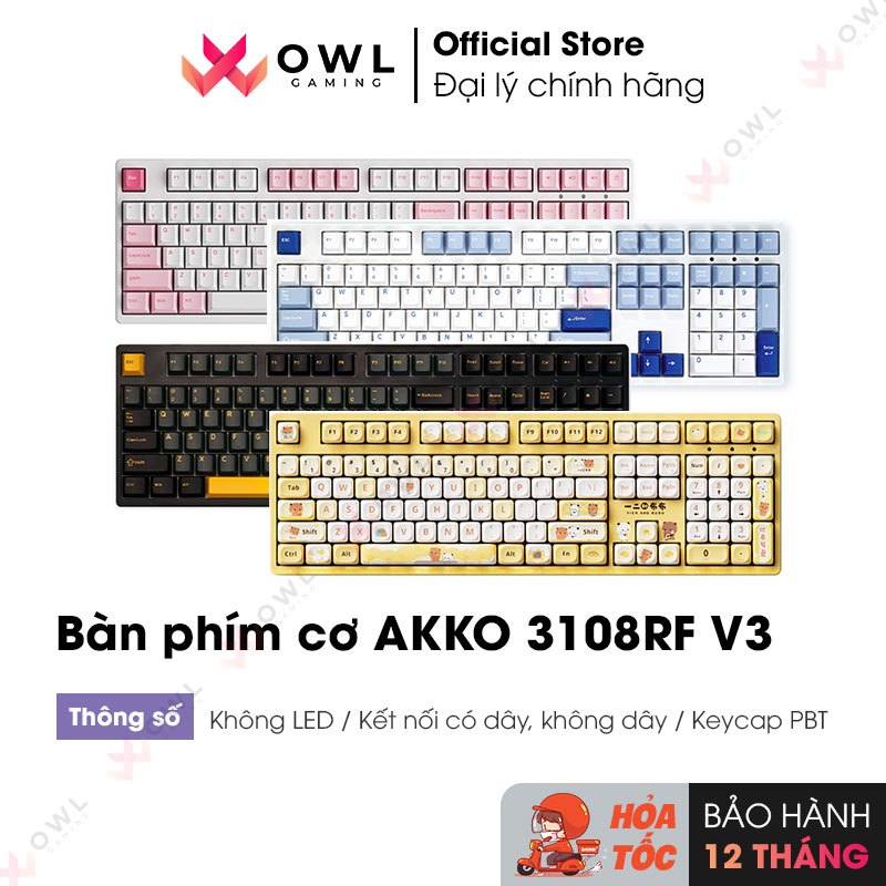 Bàn phím cơ AKKO 3108RF V3 (Hàng chính hãng)
