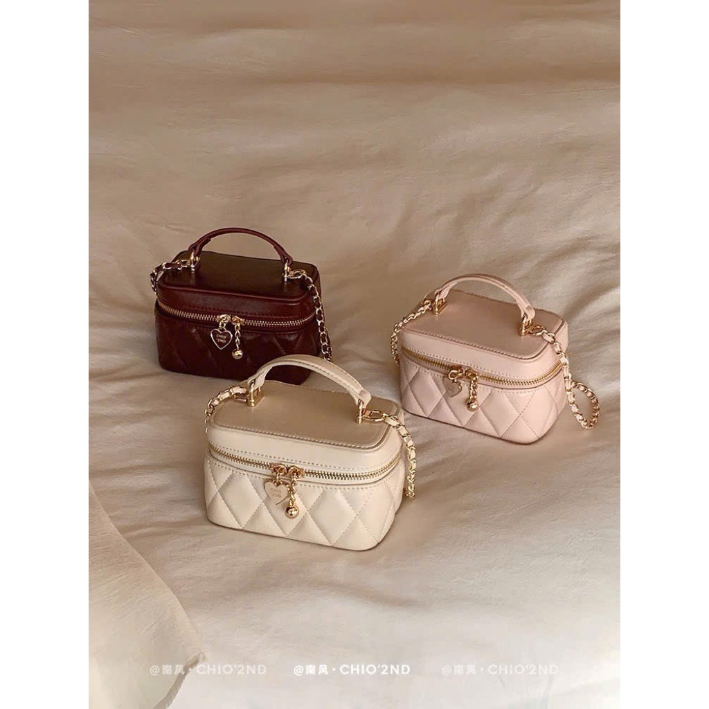 Túi Cốp Chio Trám Quai Khoá Tim Quai Chuông Khoá