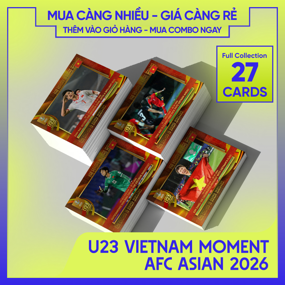 [ ĐTQG VIỆT NAM ] Bộ thẻ cầu thủ bóng đá | ASEAN Cup 2024 - Nhà Vô Địch Đông Nam Á 2024 | SKYLLECTA 