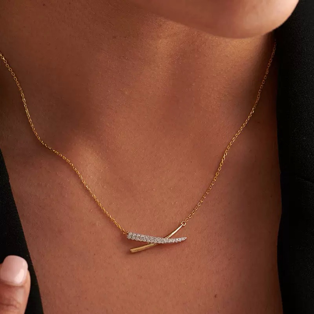 Ovale Necklace- vòng cổ Ovale thanh lịch, nhẹ nhàng, dễ phối đồ