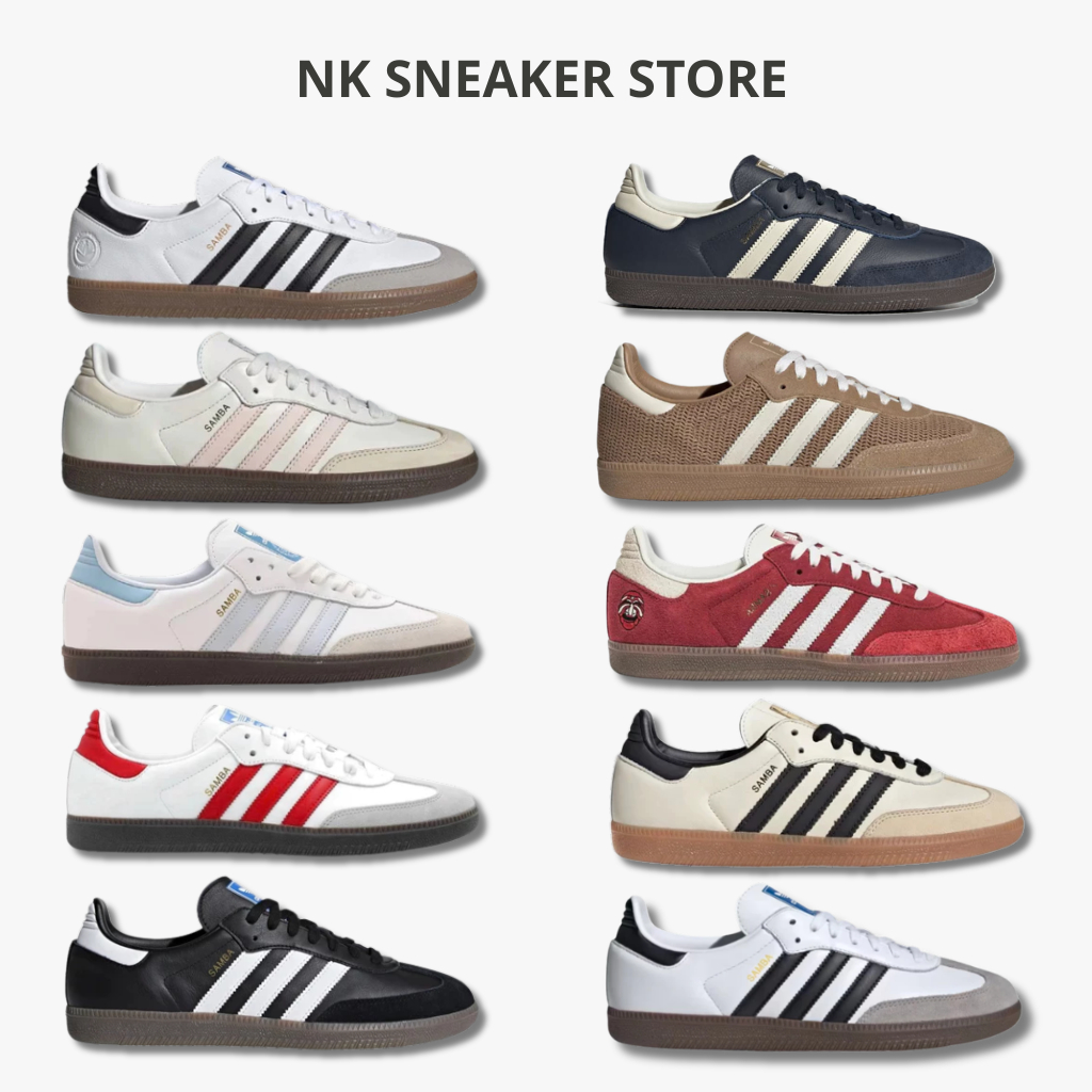 Giày Adidas Samba Đủ Màu Chính Hãng | Form Chuẩn – Dễ Phối Đồ – Êm Chân – Nam Nữ