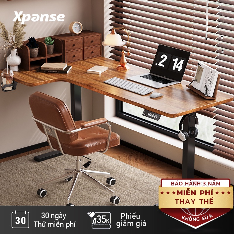 Xpanse L-W7 Bàn nâng hạ thông minh – thiết kế góc chữ L tiên phong, bàn làm việc, bàn gaming, bàn học sinh viên | BigBuy360 - bigbuy360.vn