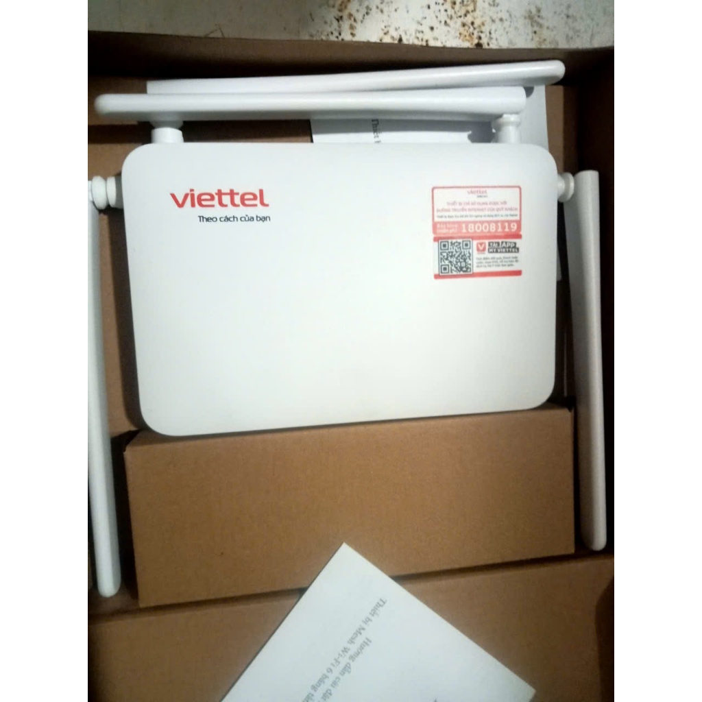 Bộ Phát Wifi Mesh Viettel SDMC Mã NR3053 - Wifi 6 AX3000 Dùng Cho Mọi Nhà Mạng