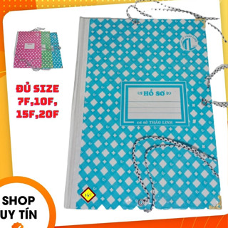 Bìa 3 dây Thảo Linh 7cm 10cm 15cm 20cm bìa cột dây 7f 10f 15f 20f