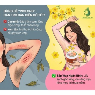 Sáp wax lạnh Veo 175g chính hãng Ngân Bình – Triệt lông không cần nóng, không đau, không rát.