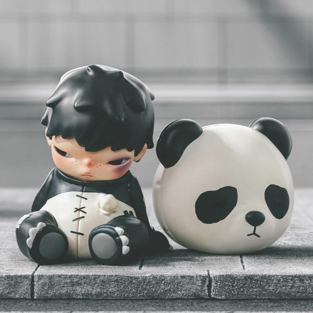 [100% CHÍNH HÃNG - CÓ SẴN] Mô hình HIRONO Panda Doll Figure Limited phiên bản đặc biệt blindbox, cry