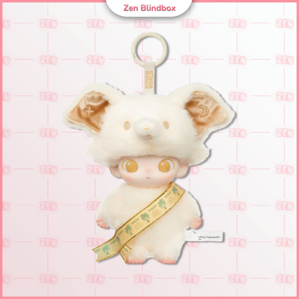 [CHÍNH HÃNG] Dimoo Elephant Móc Khóa Gấu Bông Dimoo Voi Thái 17cm