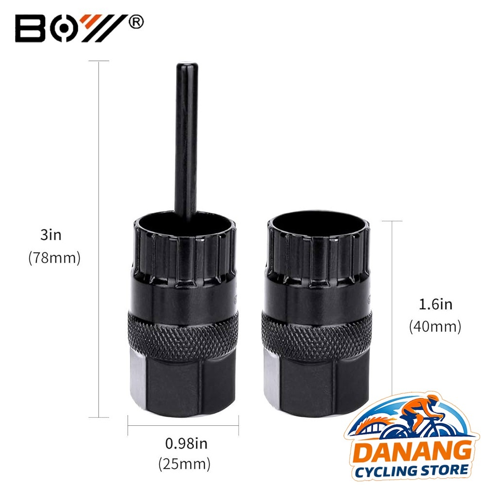 Cảo Líp Thả Xe Đạp BOY 7012 / 7012A – Dụng Cụ Mở Líp Màu Đen