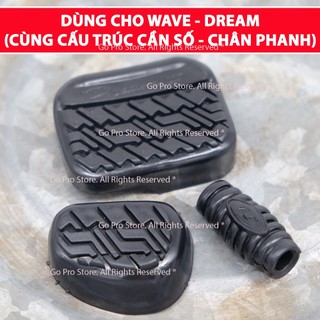 Bộ Cao Su Bọc Cần Thắng, Cần Số Xe DREAM, Wave, RS