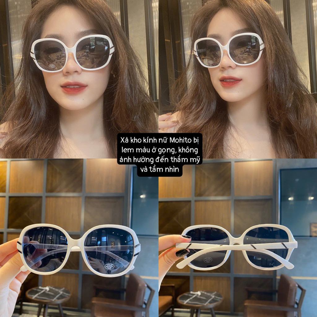 Xả kho kính nữ Mohito bị lem màu nhẹ ở gọng, mua sale tại Ba Lan