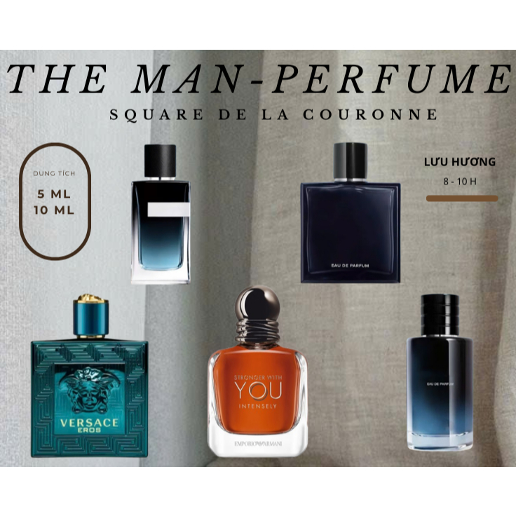 Bộ Sưu Tập Nước Hoa Stronger With You, Savage EDP, Bleu, ¥SL EDP, Versace | The Man-Perfume