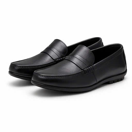 Giày lười nam da bò cao cấp moccasin - VGT004