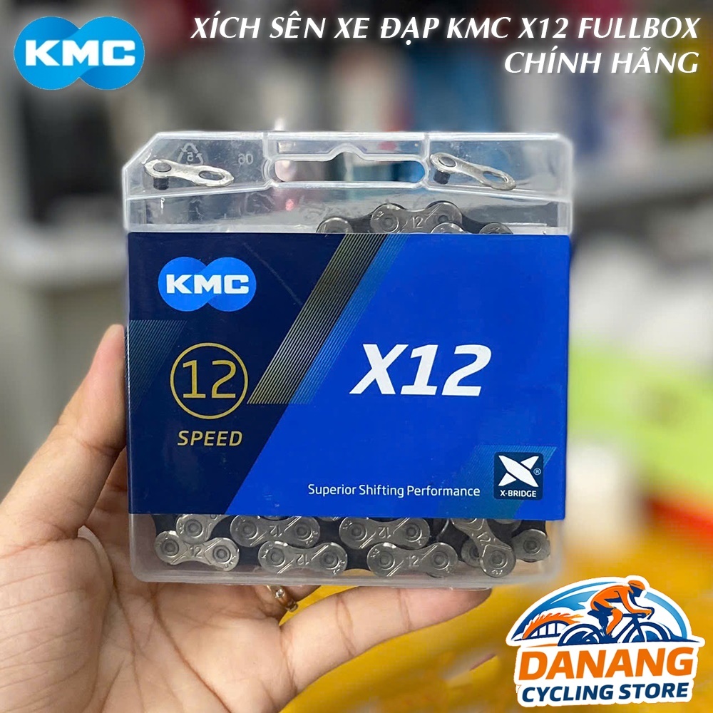 Xích Sên Xe Đạp KMC X12 12 Tốc Độ – FullBox Chính Hãng