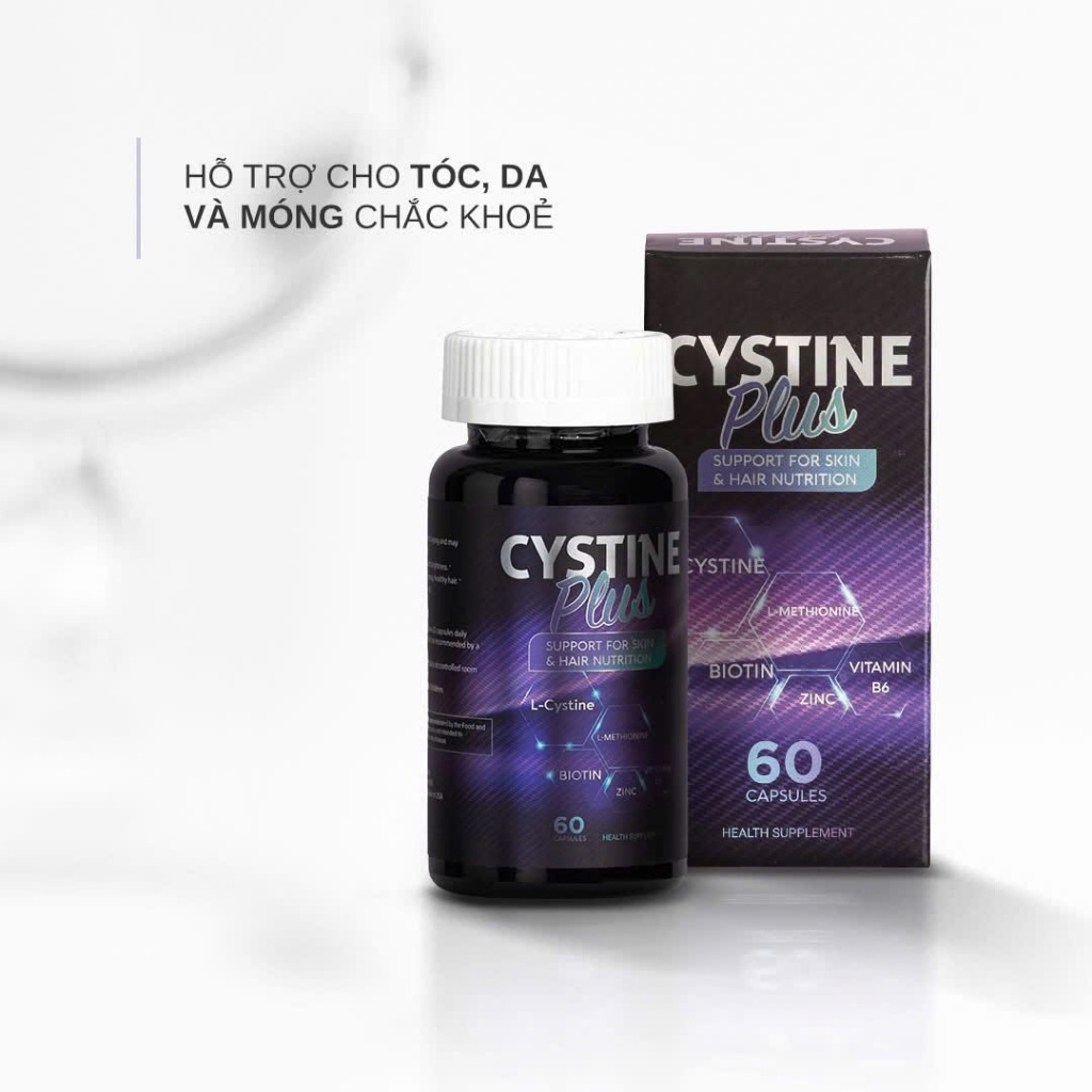 Viên uống trắng da, trẻ hóa, chống nắng toàn thân Cystine plus | Jours store official
