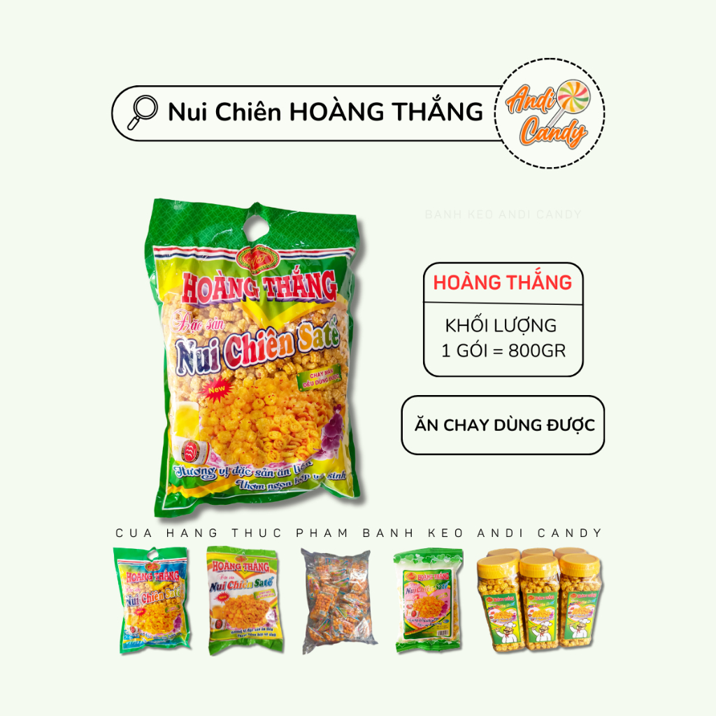 Nui Chiên Satế Hoàng Thắng Đặc Sản Miền Tây Ăn Chay Dùng Được