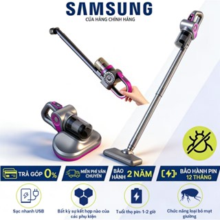 Bảo hành 24 tháng-Máy hút bụi cầm tay-Khử trùng và loại bỏ mạt bụi-Lực hút siêu mạnh-Sử dụng kép cho ô tô và gia đình