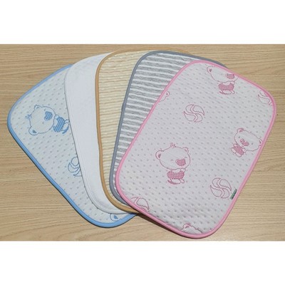 Gối chống móp đầu cho bé sơ sinh Vietmat kích thước 25x40cm mềm mịn, thoáng mát, hút mồ hôi đầu